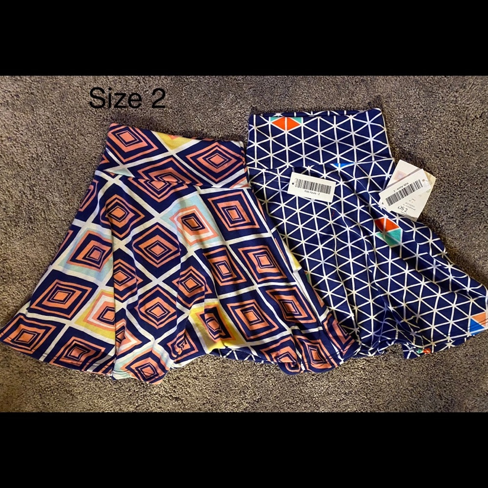 Lularoe azure kids skirt size 2